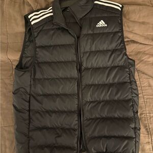 Adidas Men's Black Quilted Vest